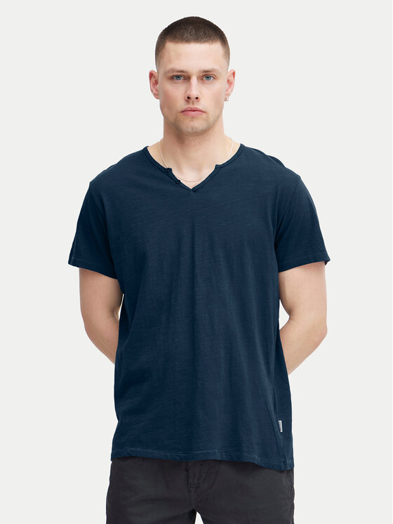 Blend Blend Marškinėliai 20717013 Tamsiai mėlyna Regular Fit