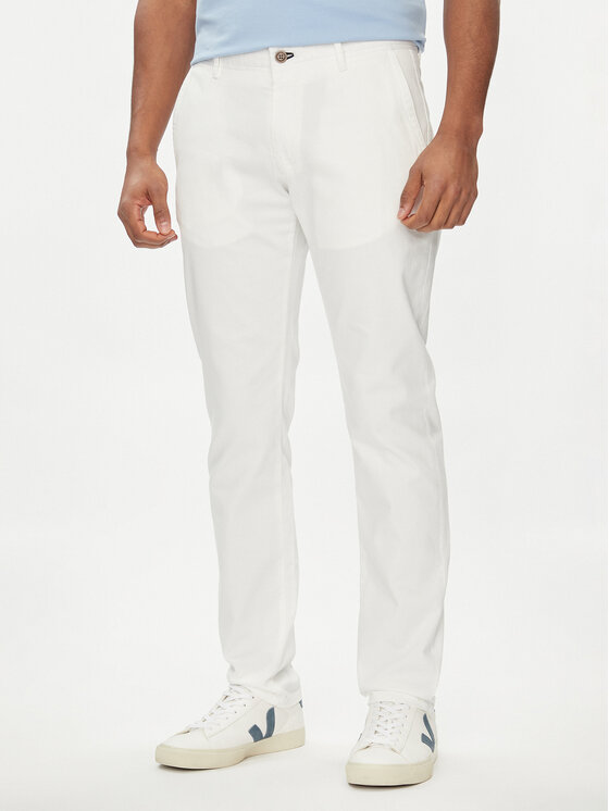 joop! jeans pantalon en tissu 82matthew2 30041946 blanc modern fit