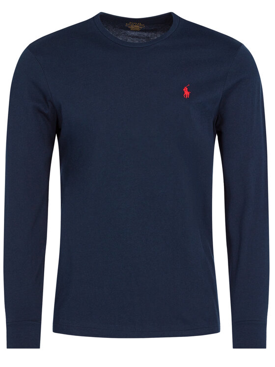 Polo Ralph Lauren Polo Ralph Lauren Hosszú ujjú Classics 710671468024 Sötétkék Slim Fit
