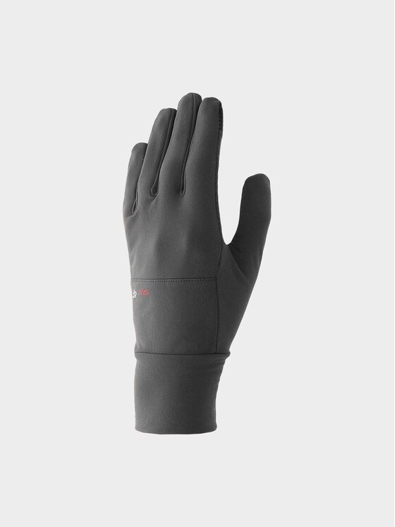 4F 4F Rukavice 4FWAW24AGLOU082-25S Sivá