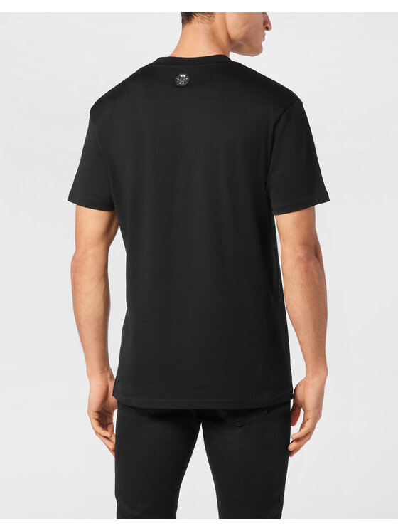 PHILIPP PLEIN PHILIPP PLEIN T-Shirt 23513 Czarny Regular Fit