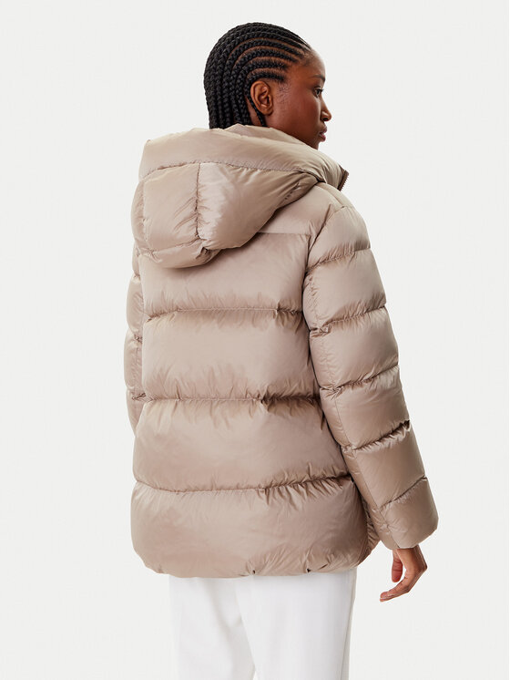 Hetregó Hetregó Пухено яке Arina 8P600 25WD02 Бежов Regular Fit