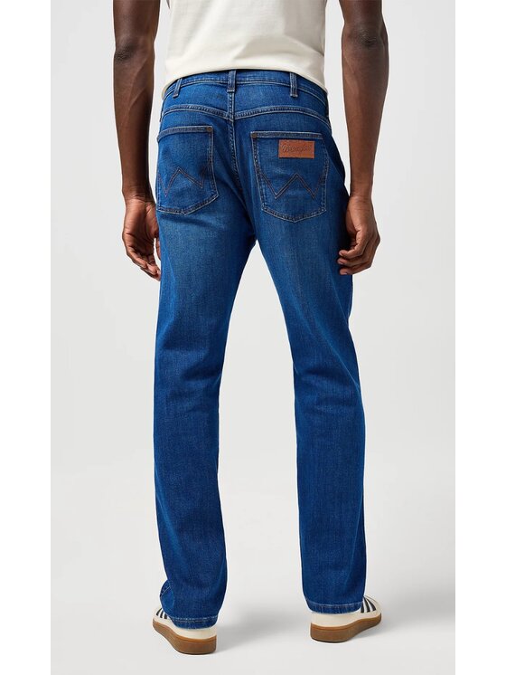 Wrangler Wrangler Jeansy Frontier Niebieski Relaxed Fit