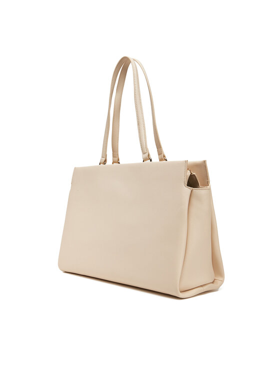 Tommy Hilfiger Tommy Hilfiger Borsetta Th Legacy Tote AW0AW17197 Écru