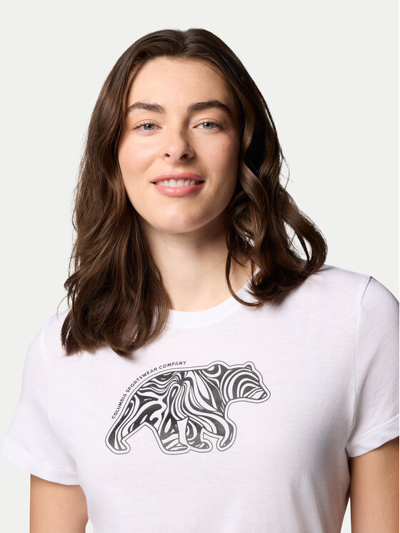 Columbia Columbia T-Shirt Ruby Springs™ 2120061 Λευκό Regular Fit