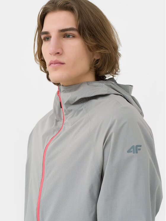 4F 4F Kurtka outdoor 4FSS23TTJAM057-11S Biały Regular Fit