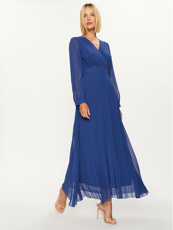 Rinascimento Rinascimento Вечірня сукня CFC0116005003 Cиній Regular Fit