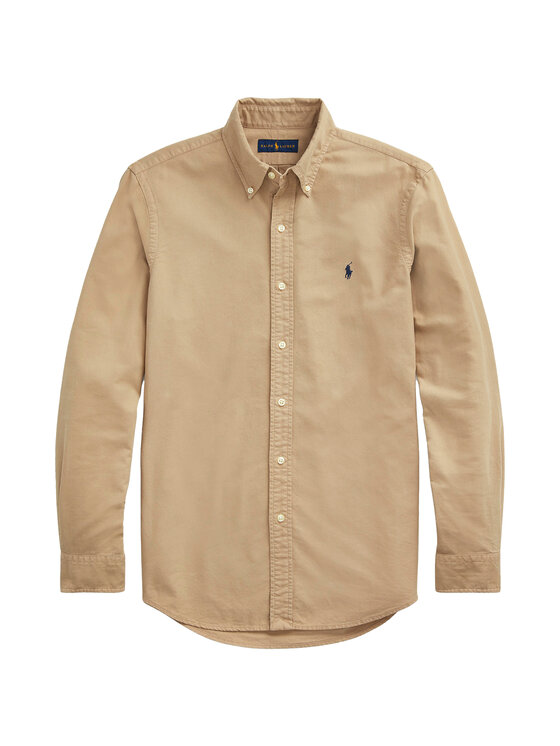 Polo Ralph Lauren Polo Ralph Lauren Camicia 710889739001 Beige Slim Fit