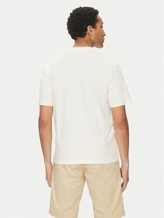 HUGO HUGO Тишърт Dapolino 50488330 Екрю Relaxed Fit