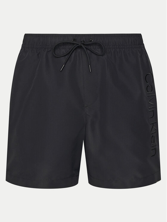 Calvin Klein Swimwear Calvin Klein Swimwear Плувни шорти KM0KM01166 Черен Regular Fit