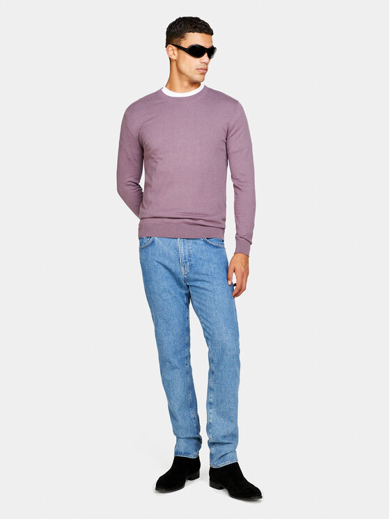 Sisley Sisley Džemper 10F2S1C78 Ljubičasta Slim Fit