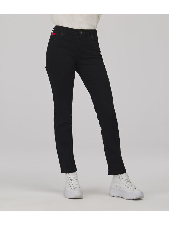 Lee Cooper Lee Cooper Jeansy KIM Czarny Regular Fit