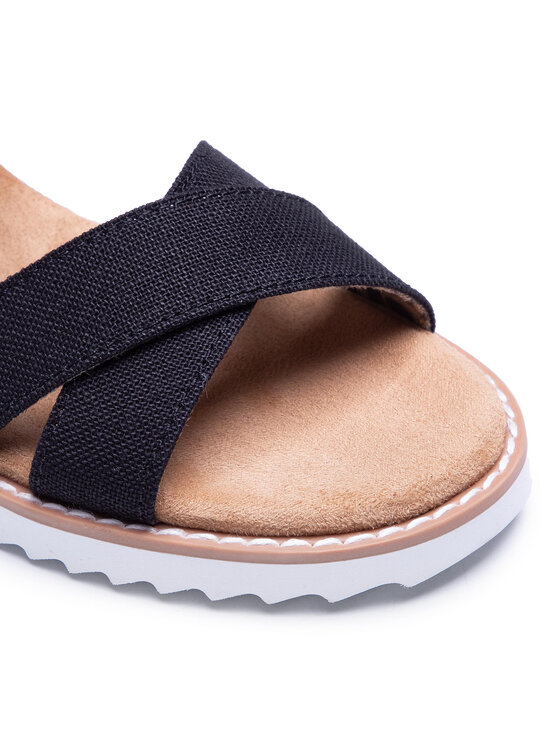 Skechers Skechers Espadrile Secret Picnic 33386/Blk Negru