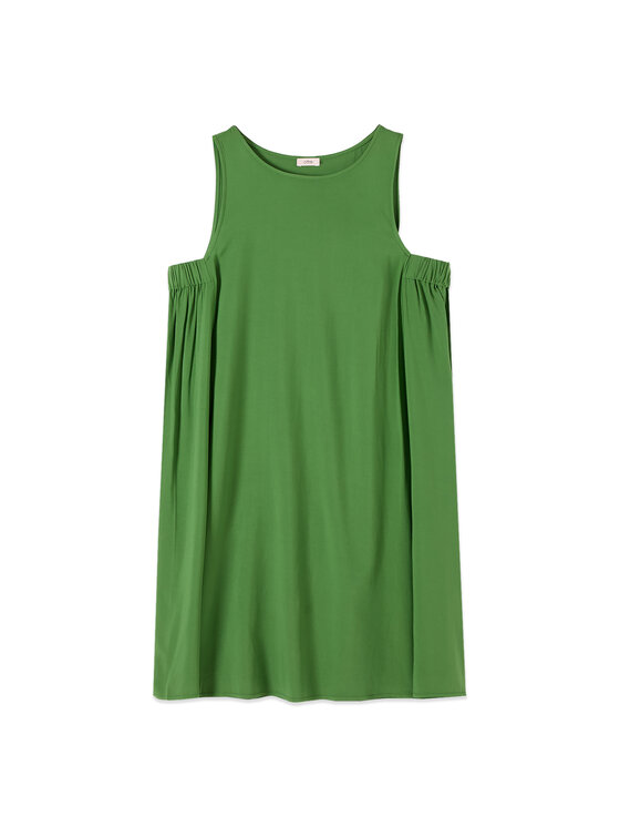Oltre Oltre Sukienka codzienna 7046J000912N005 Zielony Regular Fit