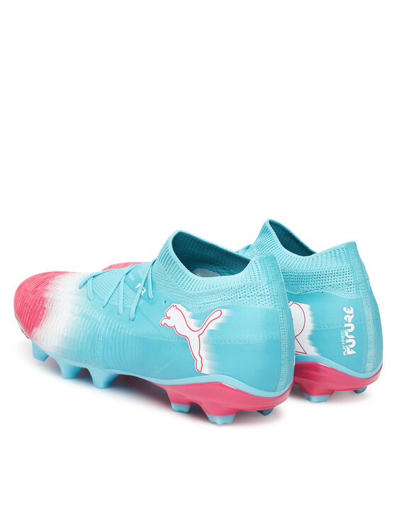 Puma Puma Buty do piłki nożnej Future 8 Match Re-Charge Fg/Ag 108759 01 Błękitny