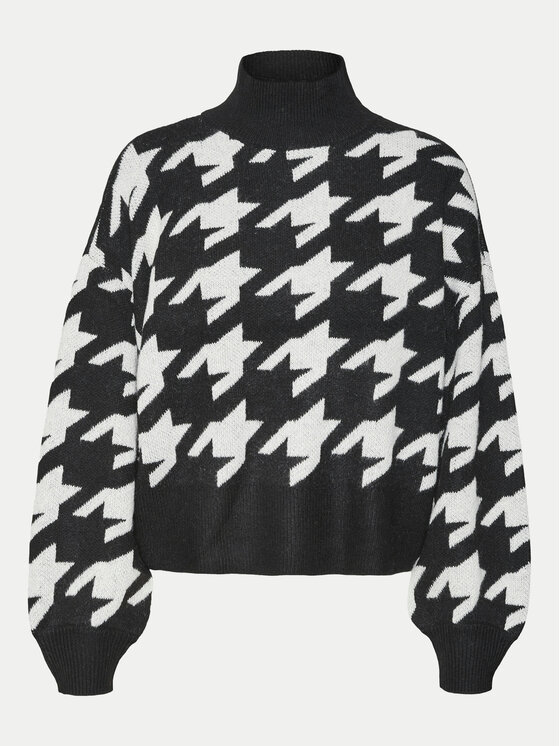 Vero Moda Vero Moda Rollkragenpullover Mira 10311089 Schwarz Regular Fit