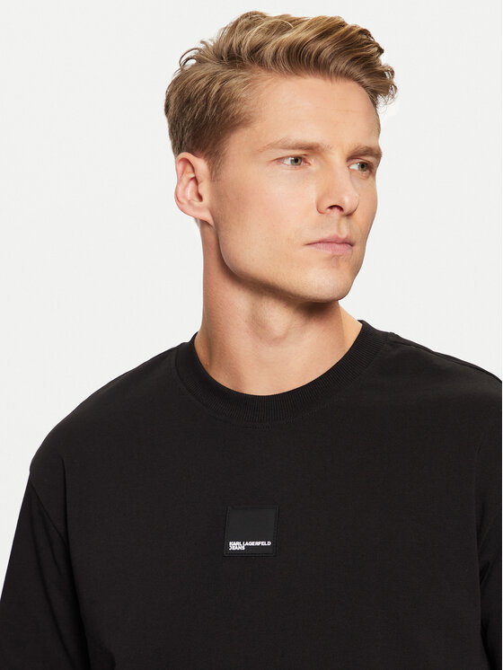 Karl Lagerfeld Jeans Karl Lagerfeld Jeans T-Shirt A1M17011 Schwarz Relaxed Fit