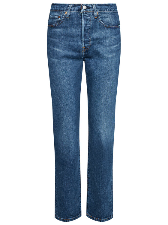 Levi's® Levi's® Jeans hlače 501® Crop 36200-0157 Modra Cropped Fit
