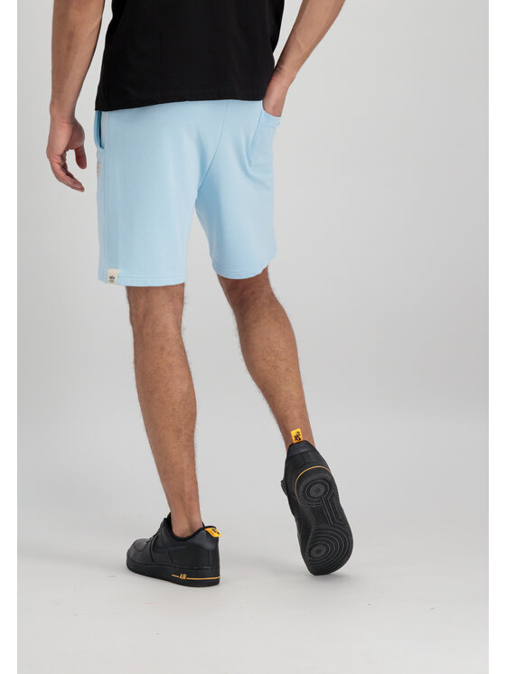 Alpha Industries Alpha Industries Szorty sportowe Organics Jogger Short Niebieski Regular Fit