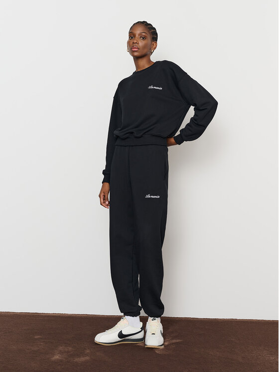 La Mania La Mania Pantaloni da tuta DUO Nero Active Fit