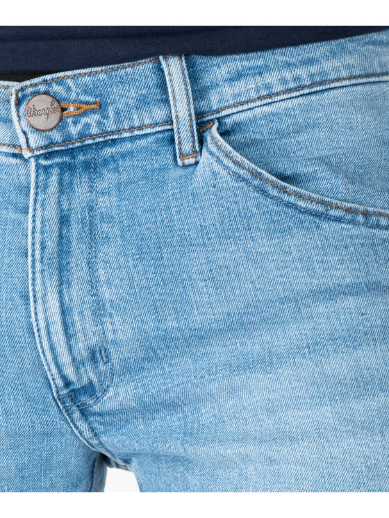 Wrangler Wrangler Jeansy W14XJX21E Niebieski Slim Fit