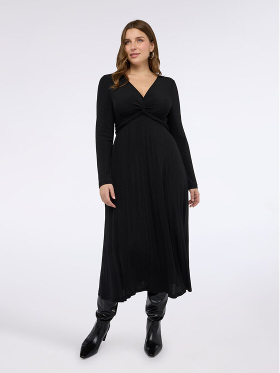 Fiorella Rubino Fiorella Rubino Sukienka wieczorowa 7054T001730N033 Czarny Regular Fit