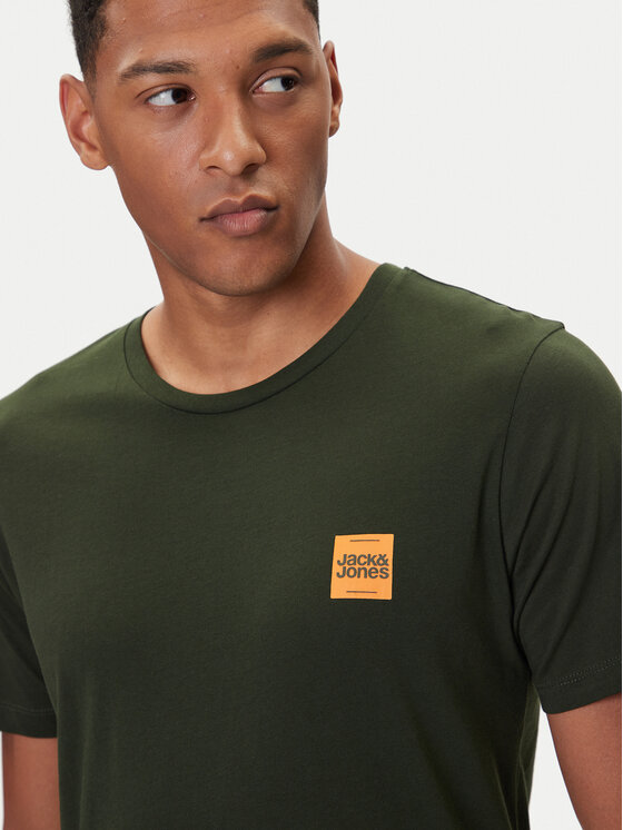 Jack & Jones Jack & Jones Komplekt kolmest t-särgist Brandy 12288298 Värviline Regular Fit