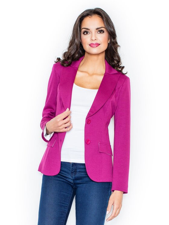FIGL FIGLFIGL Giacca da abito M085 Rosa Slim Fit