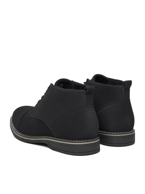 Lanetti Lanetti Schnürschuhe CEO-8377-13 MBS Schwarz