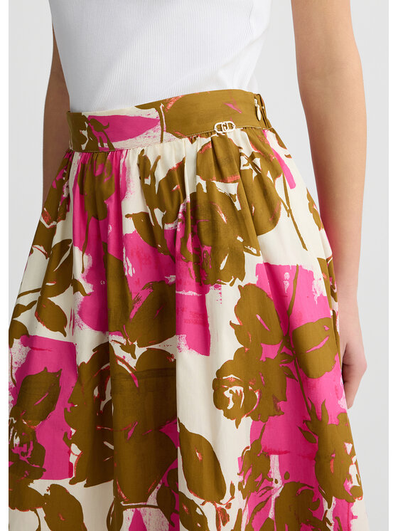Liu Jo Liu Jo Gonna maxi WA5173T4853Z9808 Marrone Regular Fit