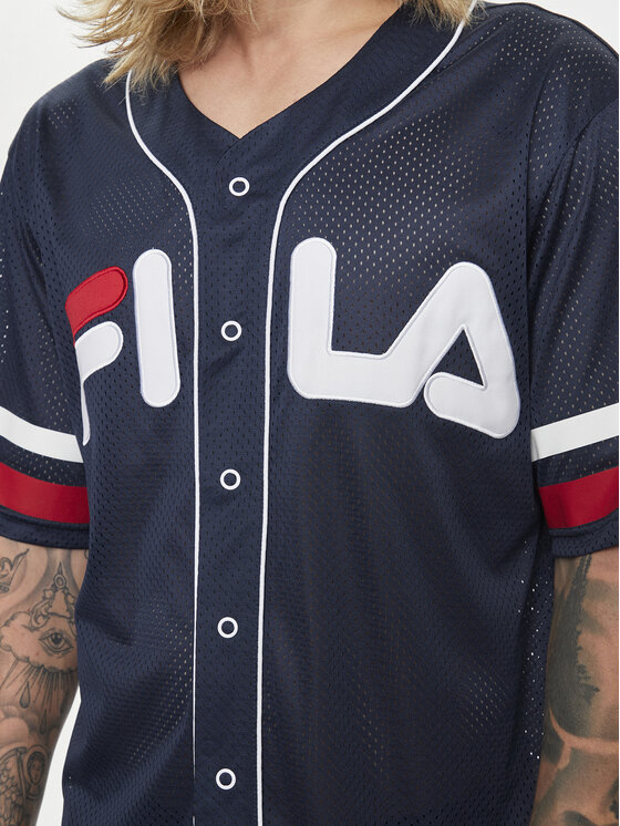 Fila Fila T-krekls FAM0652 Tumši zils Relaxed Fit