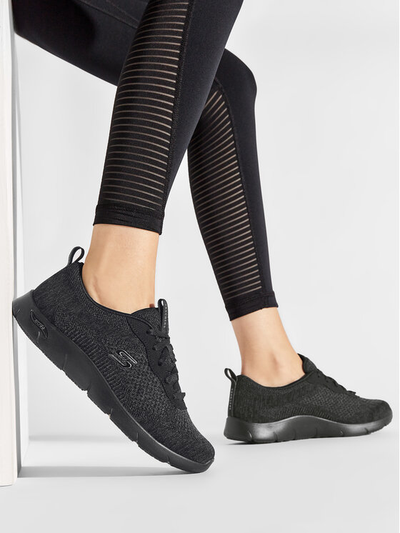Skechers Skechers Αθλητικά Lavish Wish 104272/BBK Μαύρο