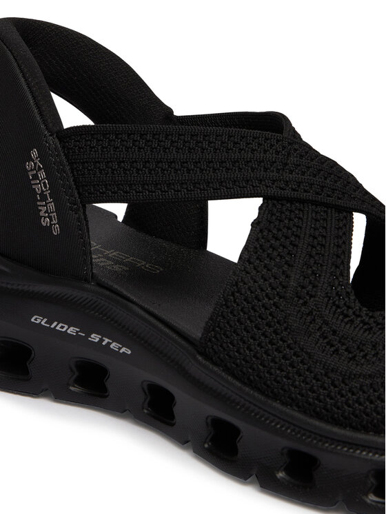 Skechers Skechers Sandały Slip-ins Glide-Step 119557/BBK Czarny