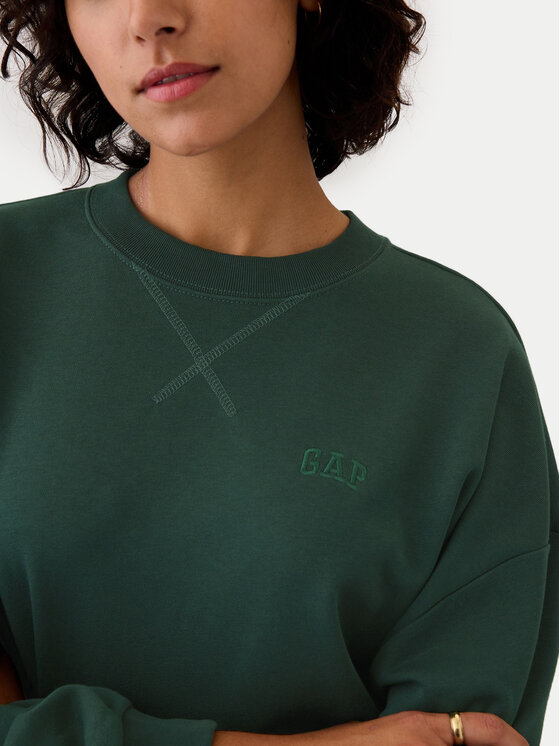 Gap Gap Світшот 476351-08 Зелений Regular Fit