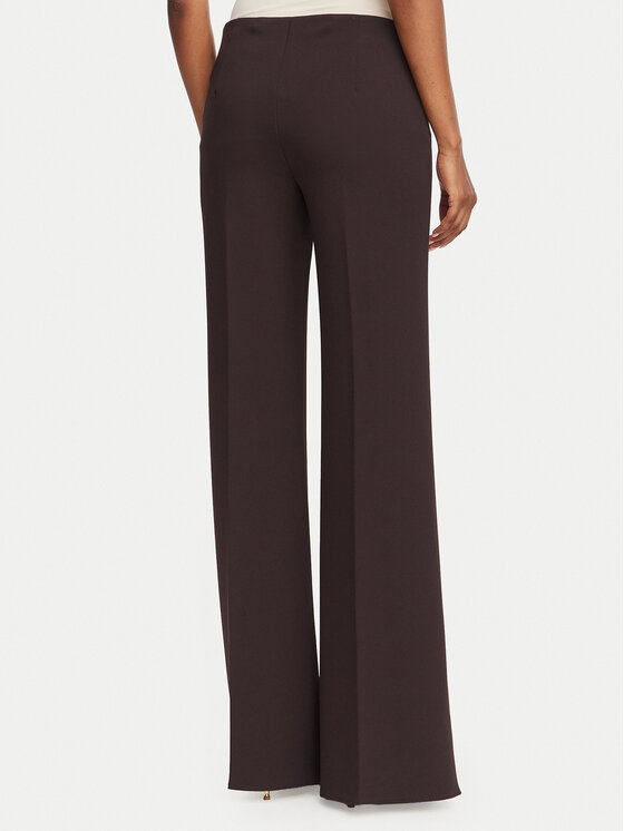 Rinascimento Rinascimento Pantaloni palazzo CFC0130163003 Maro închis Wide Leg