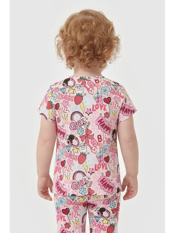 Guess Kids Guess Kids T-Shirt 183728 Barevná Classic Fit