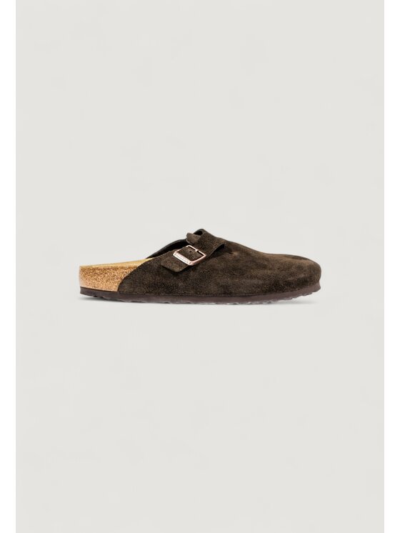 Birkenstock Birkenstock Klapki Boston Brązowy