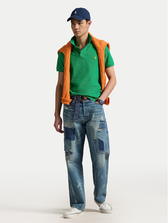 Polo Ralph Lauren Polo Ralph Lauren Poloshirt 710536856456 Grün Slim Fit