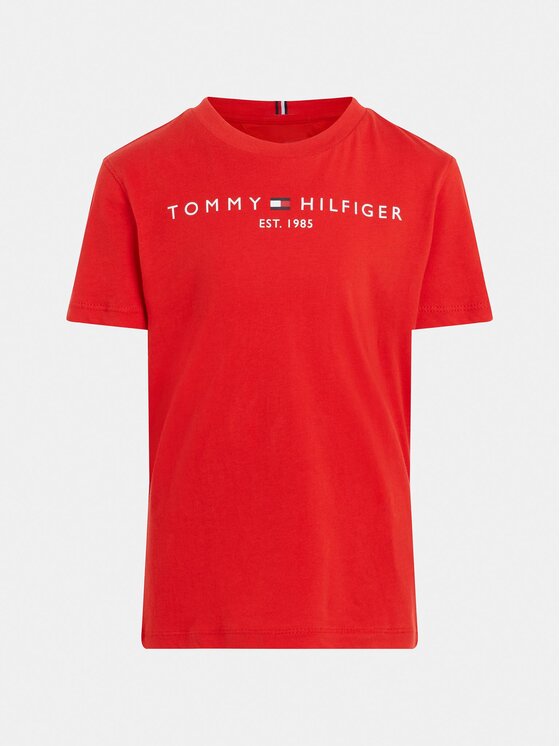 Tommy Hilfiger Tommy Hilfiger Tričko Essential KS0KS00210 S Červená Regular Fit