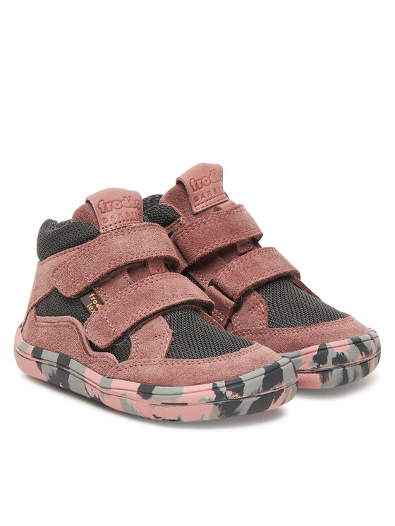 Froddo Froddo Šnurovacia obuv Barefoot Te Fun Autumn G3110262-4 M Ružová