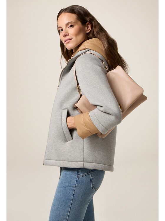 Oltre Oltre Cappotto invernale 8709R001276N0S3 Grigio Baggy Fit