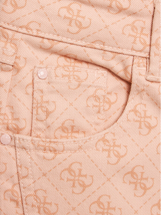 Guess Guess Дънки J3YB06 WE620 Розов Relaxed Fit
