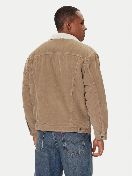 Levi's® Levi's® Geacă de blugi Trucker A5784-0022 Bej Relaxed Fit