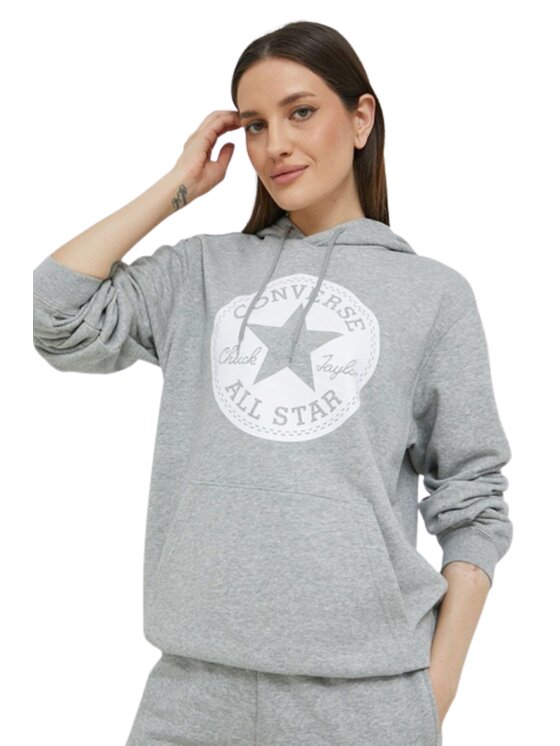 Converse Converse Bluza Chuck Patch Szary Classic Fit
