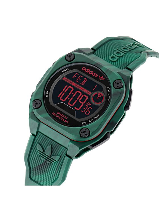 adidas adidas Orologio Originals City Tech Two GRFX AOST23573 Verde