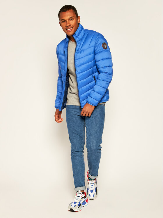 Napapijri Napapijri Зимно яке Aerons S NP0A4ENM Син Regular Fit