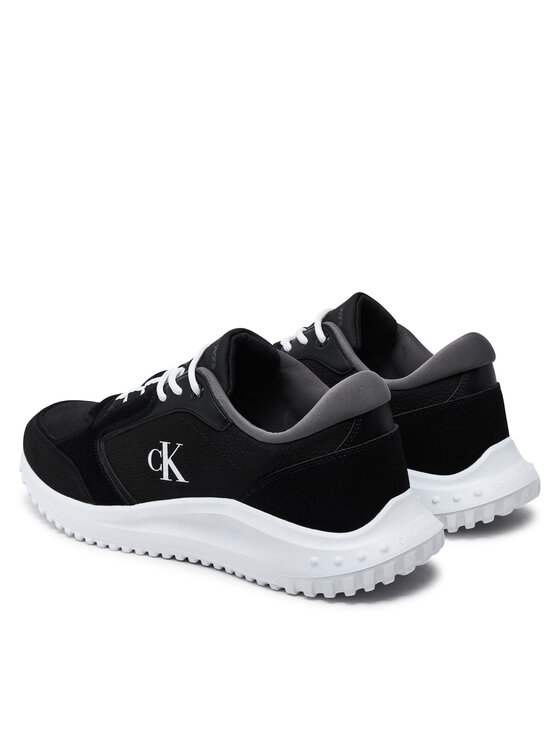 Calvin Klein Jeans Calvin Klein Jeans Sneakersy Eva Runner Low Mg Wmm YM0YM01145 Czarny