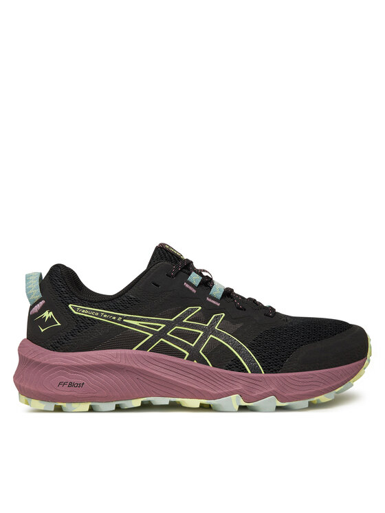 Damskie Buty do biegania Asics, Rozmiar 37.5, Czarne, Trabuco Terra 2 1012B427
