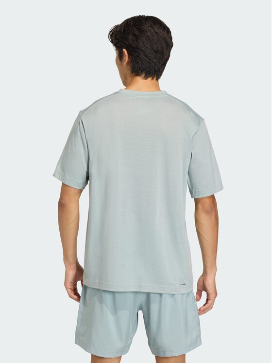 adidas adidas Koszulka techniczna 158826 Zielony Regular Fit
