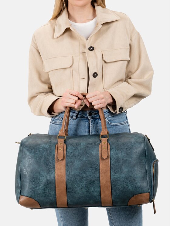 Herling Herling Borsa da viaggio Meitner Blu